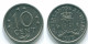 10 CENTS 1979 NETHERLANDS ANTILLES Nickel Colonial Coin #S13613.U.A - Antilles Néerlandaises