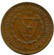 5 MILS 1960 ZYPERN CYPRUS Münze #BA204.D.A - Chypre