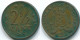 2 1/2 CENT 1971 ANTILLES NÉERLANDAISES Bronze Colonial Pièce #S10494.F.A - Antilles Néerlandaises