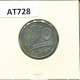 10 LIRE 1968 ITALIEN ITALY Münze #AT728.D.A - 10 Liras