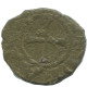 CRUSADER CROSS Authentic Original MEDIEVAL EUROPEAN Coin 0.5g/15mm #AC372.8.E.A - Sonstige – Europa