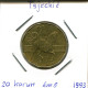 20 KORUN 1993 CZECH REPUBLIC Coin #AP783.2.U.A - Tschechische Rep.