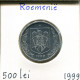 500 LEI 1999 ROMÁN OMANIA Mihai I Moneda #AP695.2.E.A - Rumania