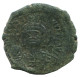 FLAVIUS PETRUS SABBATIUS 1/2 FOLLIS Ancient BYZANTINE Coin 5.6g/23m #AA539.19.U.A - Byzantinische Münzen