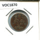 1734 HOLLAND VOC DUIT NETHERLANDS INDIES NEW YORK COLONIAL PENNY #VOC1870.10.U.A - Dutch East Indies