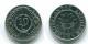 10 CENTS 1991 NETHERLANDS ANTILLES Nickel Colonial Coin #S11344.U.A - Niederländische Antillen