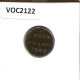 1808 BATAVIA VOC 1/2 DUIT NIEDERLANDE OSTINDIEN #VOC2122.10.D.A - Niederländisch-Indien