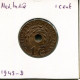 1 CENT 1945 NETHERLANDS EAST INDIES Coin #AR724.U.A - Indes Néerlandaises