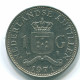 1 GULDEN 1971 NIEDERLÄNDISCHE ANTILLEN Nickel Koloniale Münze #S11939.D.A - Netherlands Antilles