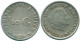 1/10 GULDEN 1956 ANTILLAS NEERLANDESAS PLATA Colonial Moneda #NL12094.3.E.A - Antilles Néerlandaises