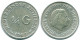 1/4 GULDEN 1963 NIEDERLÄNDISCHE ANTILLEN SILBER Koloniale Münze #NL11189.4.D.A - Niederländische Antillen