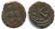 FLAVIUS JUSTINUS II 1/2 FOLLIS Antique BYZANTIN Pièce 5.2g/24mm #AB347.9.F.A - Byzantine