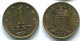 1 CENT 1974 ANTILLES NÉERLANDAISES Bronze Colonial Pièce #S10668.F.A - Niederländische Antillen