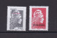 FRANCE 2022 TIMBRE N°5642A/B MARIANNE SURCHARGEE 31/12/2022 - Unused Stamps