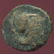 HELMET Antike Authentische Original GRIECHISCHE Münze 2.1g/12.32mm #ANT1180.12.D.A - Griechische Münzen