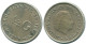 1/4 GULDEN 1970 ANTILLES NÉERLANDAISES ARGENT Colonial Pièce #NL11683.4.F.A - Netherlands Antilles