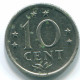 10 CENTS 1971 NIEDERLÄNDISCHE ANTILLEN Nickel Koloniale Münze #S13408.D.A - Netherlands Antilles