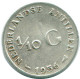1/10 GULDEN 1956 NETHERLANDS ANTILLES SILVER Colonial Coin #NL12088.3.U.A - Niederländische Antillen