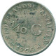 1/10 GULDEN 1966 ANTILLAS NEERLANDESAS PLATA Colonial Moneda #NL12807.3.E.A - Niederländische Antillen