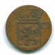 1 CENT 1840 INDIAS ORIENTALES DE LOS PAÍSES BAJOS INDONESIA Copper #S11701.E.A - Dutch East Indies
