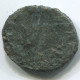 LATE ROMAN IMPERIO Follis Antiguo Auténtico Roman Moneda 1.6g/17mm #ANT2119.7.E.A - The End Of Empire (363 AD To 476 AD)