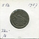 5 PESETAS 1957 SPANIEN SPAIN Münze #AR827.D.A - 5 Pesetas
