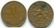 1 CENT 1968 ANTILLAS NEERLANDESAS Bronze Fish Colonial Moneda #S10778.E.A - Antilles Néerlandaises