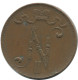 5 PENNIA 1916 FINLAND Coin RUSSIA EMPIRE #AB144.5.U.A - Finnland