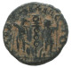 CONSTANTIUS II AD347-348 GLORIA EXERCITVS TWO SOLDIERS 1.4g/15mm #ANN1517.10.F.A - The Christian Empire (307 AD Tot 363 AD)