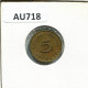 5 PFENNIG 1971 J BRD DEUTSCHLAND Münze GERMANY #AU718.D.A - 5 Pfennig