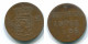 1/4 STUIVER 1826 SUMATRA NETHERLANDS EAST INDIES Copper Colonial Coin #S11673.U.A - Indes Néerlandaises