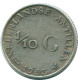 1/10 GULDEN 1963 NIEDERLÄNDISCHE ANTILLEN SILBER Koloniale Münze #NL12616.3.D.A - Antilles Néerlandaises