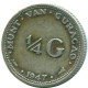 1/4 GULDEN 1947 CURACAO NIEDERLANDE SILBER Koloniale Münze #NL10817.4.D.A - Curacao