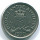 10 CENTS 1970 ANTILLES NÉERLANDAISES Nickel Colonial Pièce #S13335.F.A - Netherlands Antilles