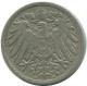 10 PFENNIG 1900 A DEUTSCHLAND Münze GERMANY #AE509.D.A - 10 Pfennig