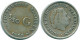 1/10 GULDEN 1962 ANTILLAS NEERLANDESAS PLATA Colonial Moneda #NL12408.3.E.A - Netherlands Antilles