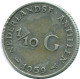 1/10 GULDEN 1959 ANTILLAS NEERLANDESAS PLATA Colonial Moneda #NL12224.3.E.A - Niederländische Antillen