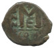 ARAB PSEUDO FOLLIS Auténtico Antiguo BYZANTINE Moneda 5.4g/25mm #AA537.19.E.A - Bizantine