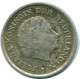 1/10 GULDEN 1963 NIEDERLÄNDISCHE ANTILLEN SILBER Koloniale Münze #NL12624.3.D.A - Antilles Néerlandaises