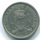 10 CENTS 1971 NIEDERLÄNDISCHE ANTILLEN Nickel Koloniale Münze #S13400.D.A - Niederländische Antillen