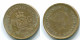 1 GULDEN 1993 ANTILLES NÉERLANDAISES Aureate Steel Colonial Pièce #S12161.F.A - Netherlands Antilles