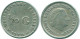 1/10 GULDEN 1970 ANTILLES NÉERLANDAISES ARGENT Colonial Pièce #NL12952.3.F.A - Netherlands Antilles