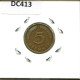 5 PFENNIG 1979 D BRD DEUTSCHLAND Münze GERMANY #DC413.D.A - 5 Pfennig