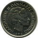 1 KRONE 1973 DINAMARCA DENMARK Moneda #AZ377.E.A - Dinamarca