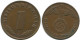 1 REICHSPFENNIG 1937 A DEUTSCHLAND Münze GERMANY #AD901.9.D.A - 1 Reichspfennig