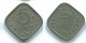 5 CENTS 1974 ANTILLES NÉERLANDAISES Nickel Colonial Pièce #S12225.F.A - Niederländische Antillen