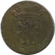 1780 HOLLAND VOC Duit NEERLANDÉS NETHERLANDS Colonial Moneda #VOC1347.12.E.A - Indes Neerlandesas