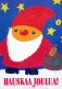 WEIHNACHTSMANN SANTA CLAUS Neujahr Weihnachten GNOME Vintage Ansichtskarte Postkarte CPSM #PAU500.A - Santa Claus
