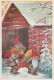 WEIHNACHTSMANN SANTA CLAUS Neujahr Weihnachten GNOME Vintage Ansichtskarte Postkarte CPSM #PAU235.A - Santa Claus