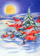 WEIHNACHTSMANN SANTA CLAUS Neujahr Weihnachten GNOME Vintage Ansichtskarte Postkarte CPSM #PAU270.A - Santa Claus